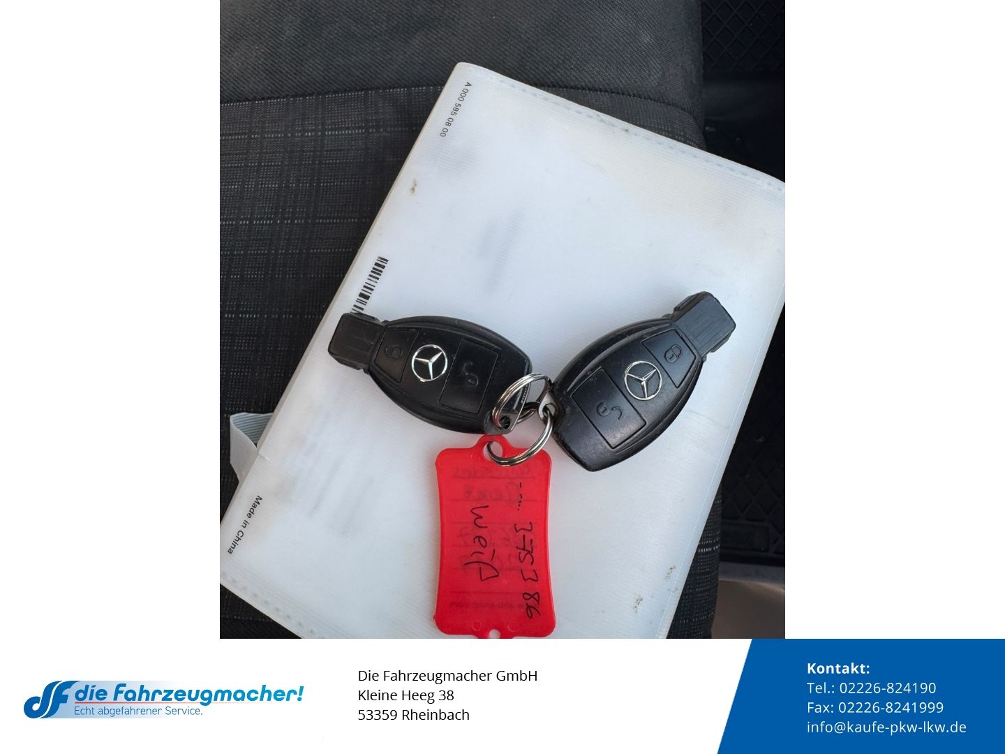 Fahrzeugabbildung Mercedes-Benz Sprinter II Kasten 314 CDI *EXPORT *MOTORSCHADEN
