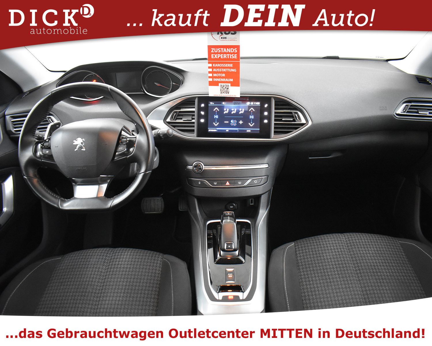 PEUGEOT 308 1.2 Aut. Active Pack NAVI+PDC+TEMP+MFL+APPLE - Image 11