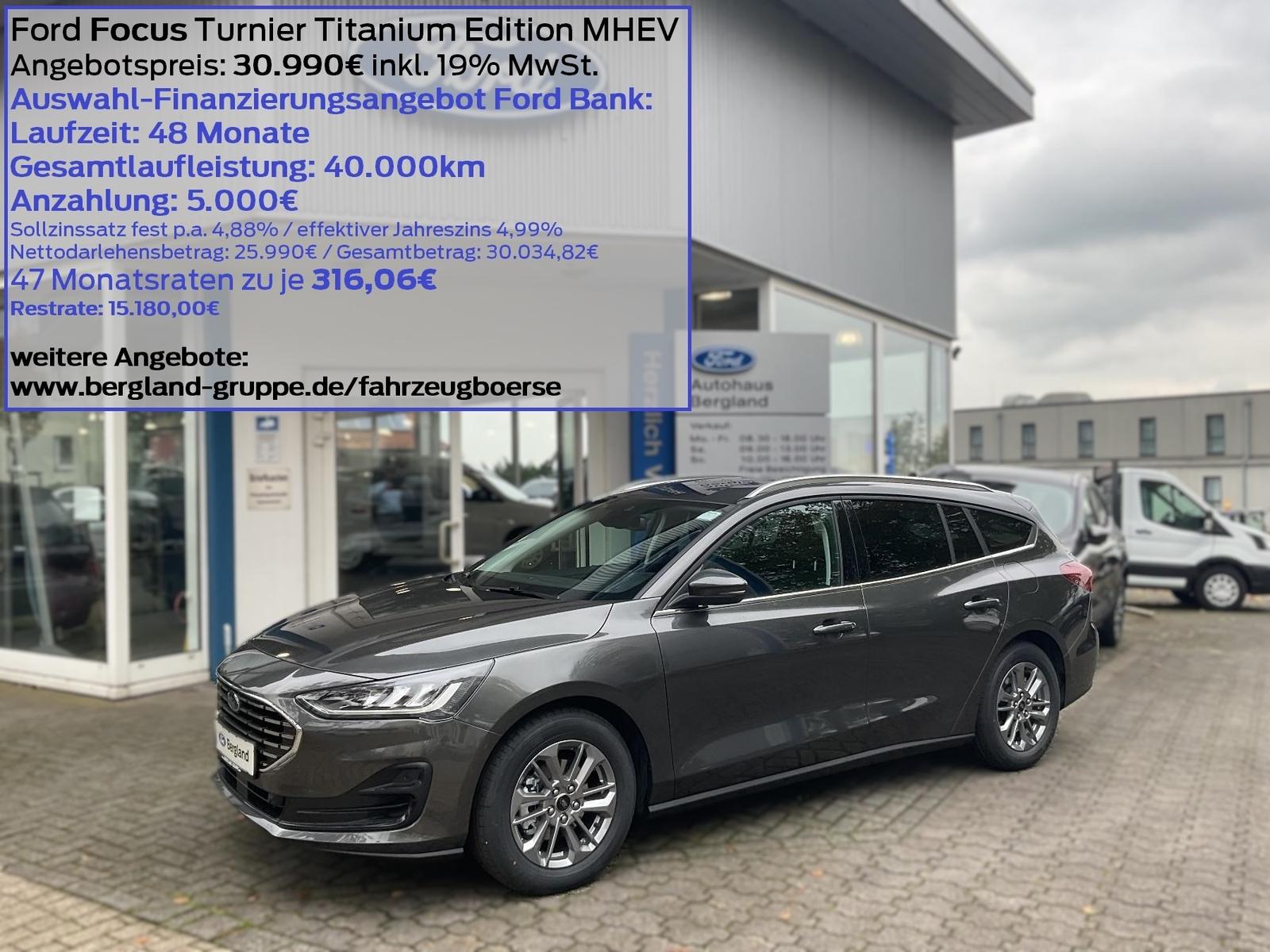 Ford Focus Titanium Edition MHEV Turnier *LED*RFK*PDC
