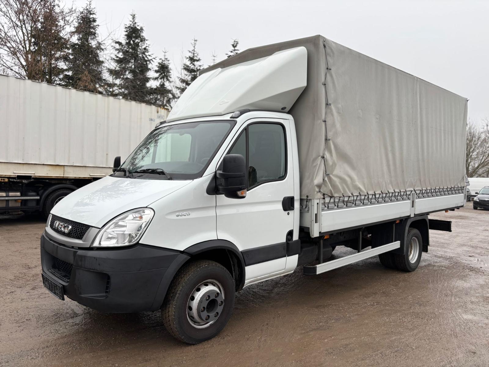 Iveco Daily 3.0L 60c17 Pritsche+Plane *48-TKM*