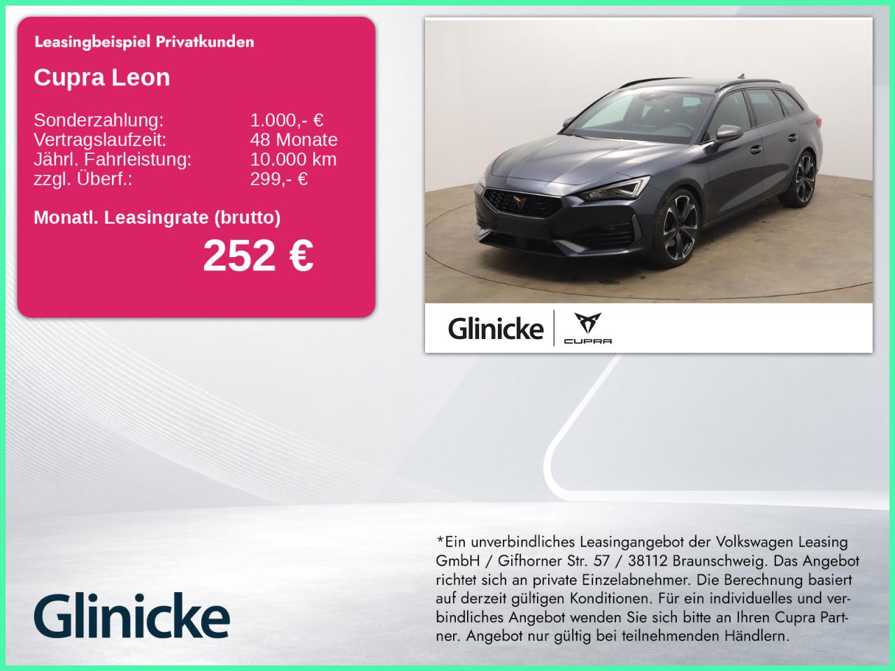 Cupra Leon Sportstourer VZ 2.0 TSI AHK/Nav/ACC/DCC/SHZ