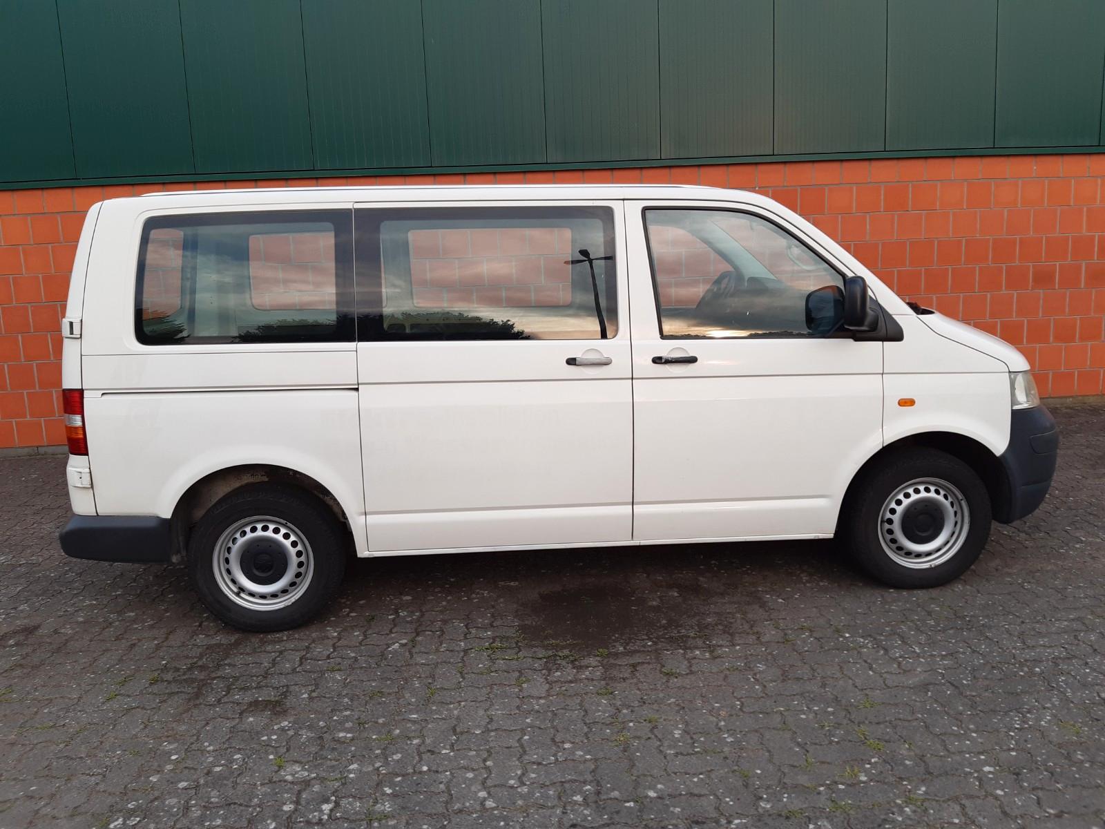 Volkswagen T5 1,9 TDI - Fenster rundum - scheckheftgepflegt
