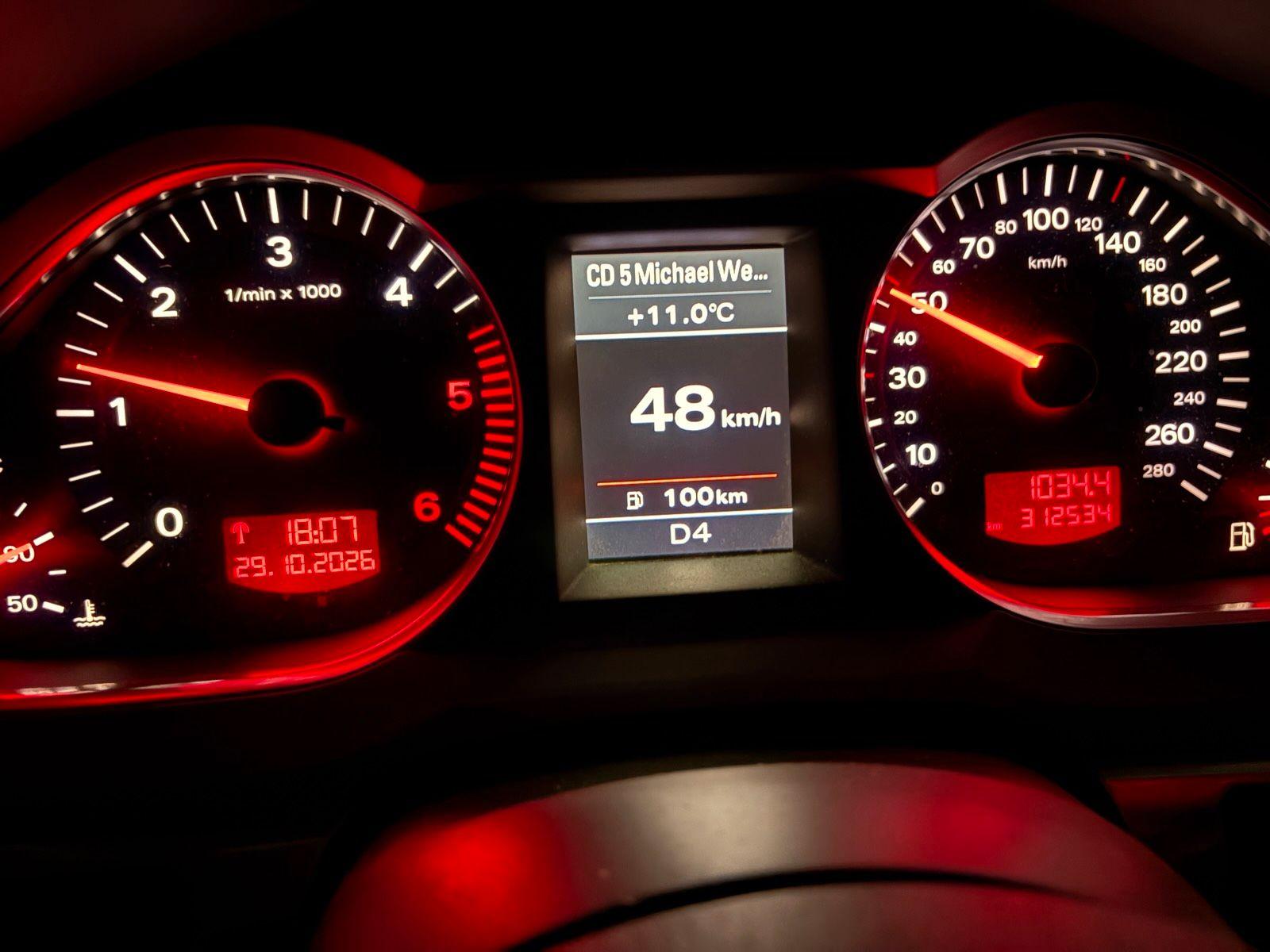 Audi Quattro 2007 — engine 234 HP (172kW)