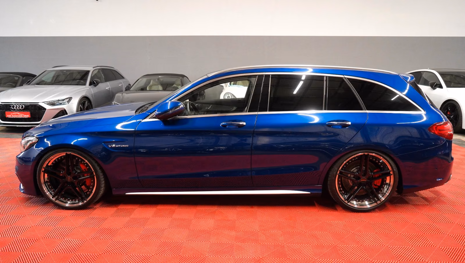 MERCEDES-BENZ C 63 AMG S 510 ch BVA - SIEGES SPORT CHAUFFANTS - PHARES LED - CAMERA DE RECUL