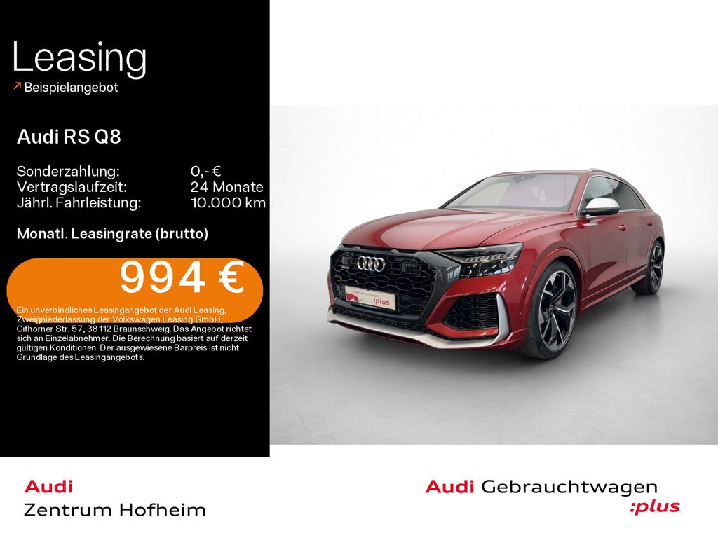 Audi RS Q8 tip*305 km/h*Keramik*B&O*HUD*Pano*Matrix*V