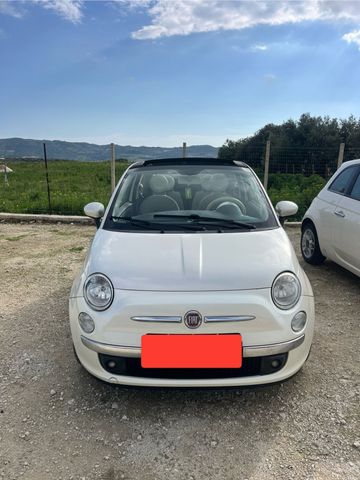 Fiat 500 C Cabrio 1.2 benzina bianco perlato 201