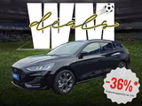 Ford Focus ST-Line X 1.0 155PS Aut. UPE=41700€        - Ford Focus mit Benzin-Antrieb: Schwarz