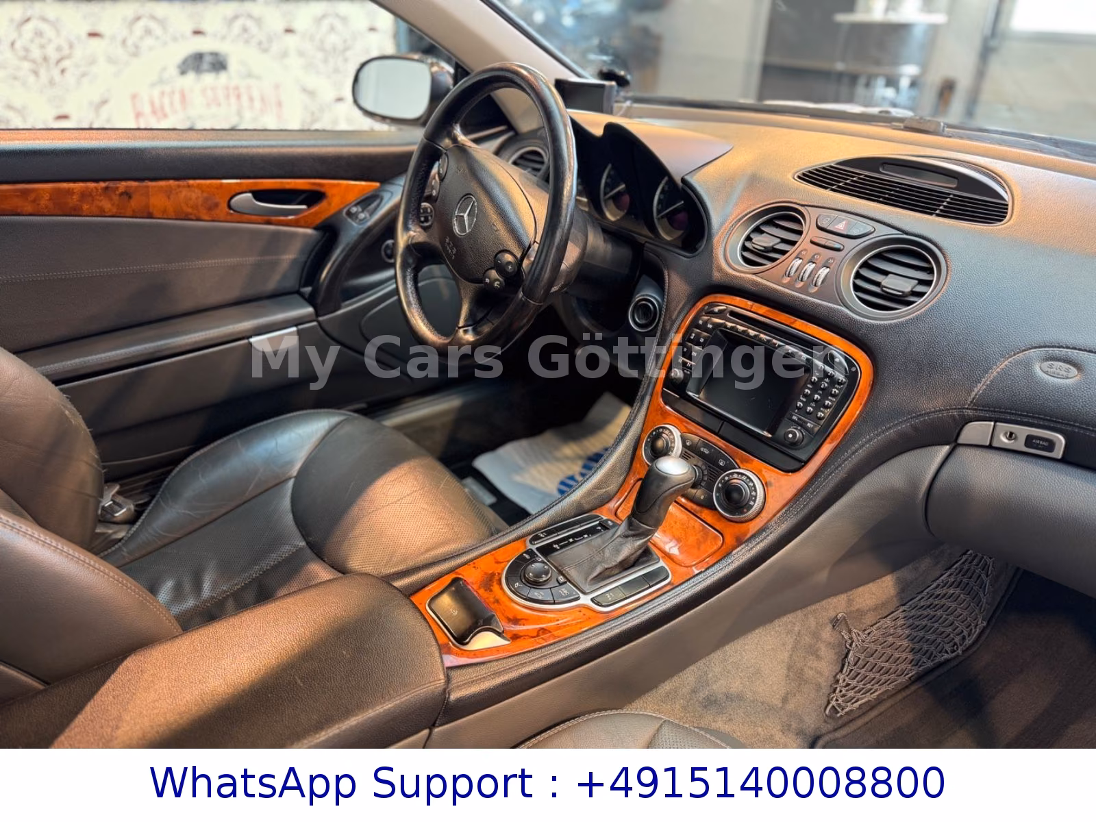 MERCEDES-BENZ SL - 500 - 306 CV - VOLANT EN CUIR