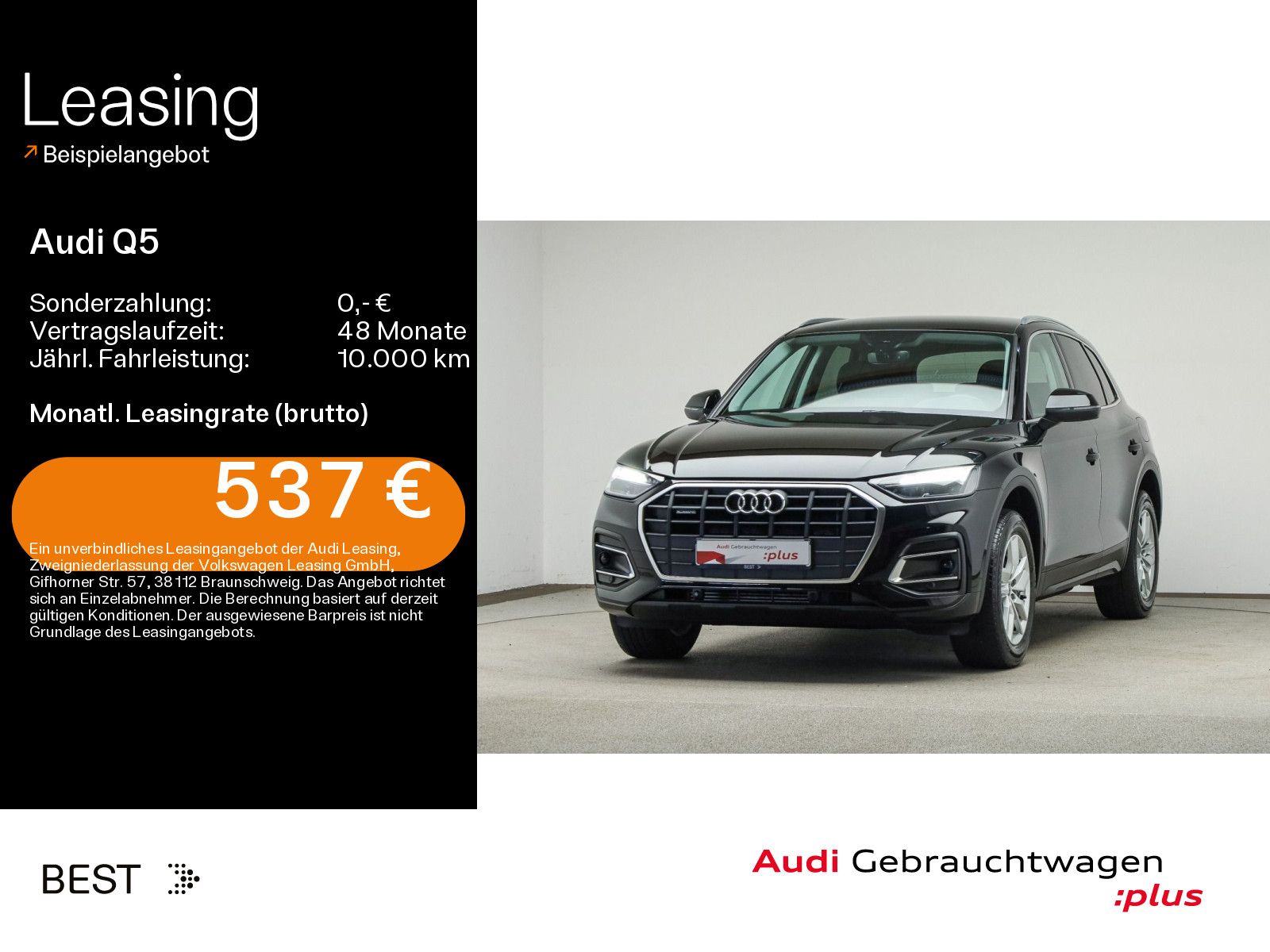 Audi Q5 50 TFSI e qu. AHK, Navi, Stadt, Sound, Stnd-K