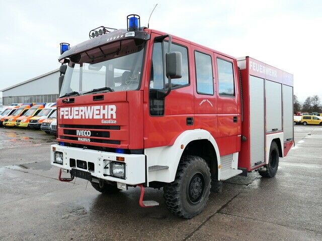 Iveco FF 95 E 18W LF 8/6 DoKa 4X4 SFZ FEUERWEHR Löschf