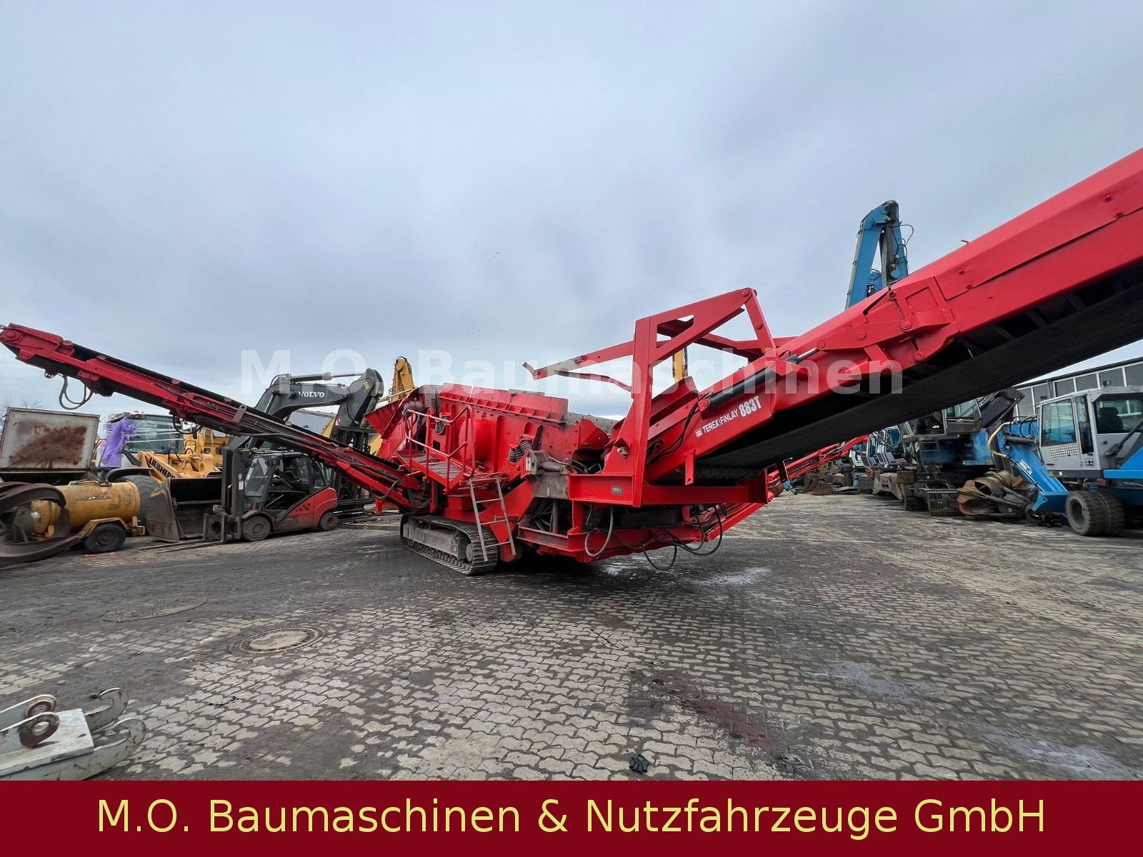 Fahrzeugabbildung Terex Finlay 883 T  /  Mobile Siebanlage /