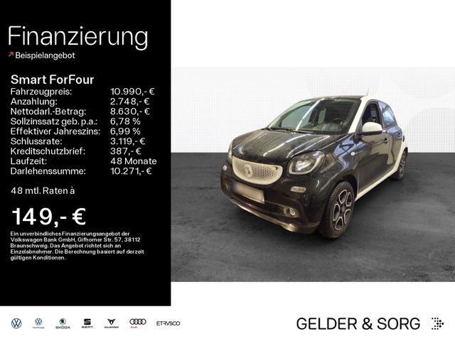 Smart Forfour Prime Navi*Kamera*Leder*Pano*GRA