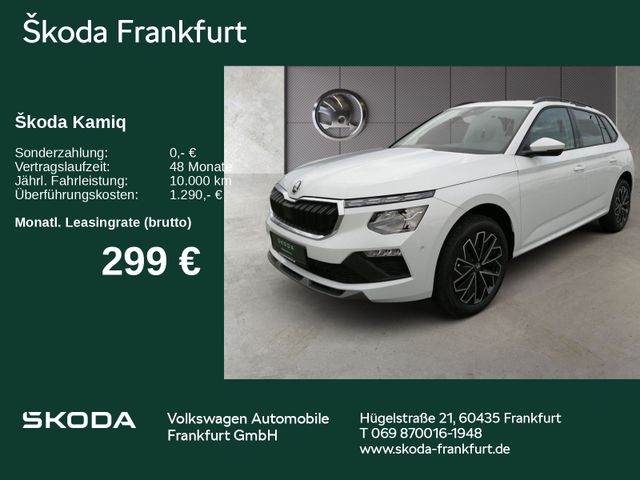 Skoda Kamiq Tour 1,5 TSI 150 PS Navi Totwinkel LED