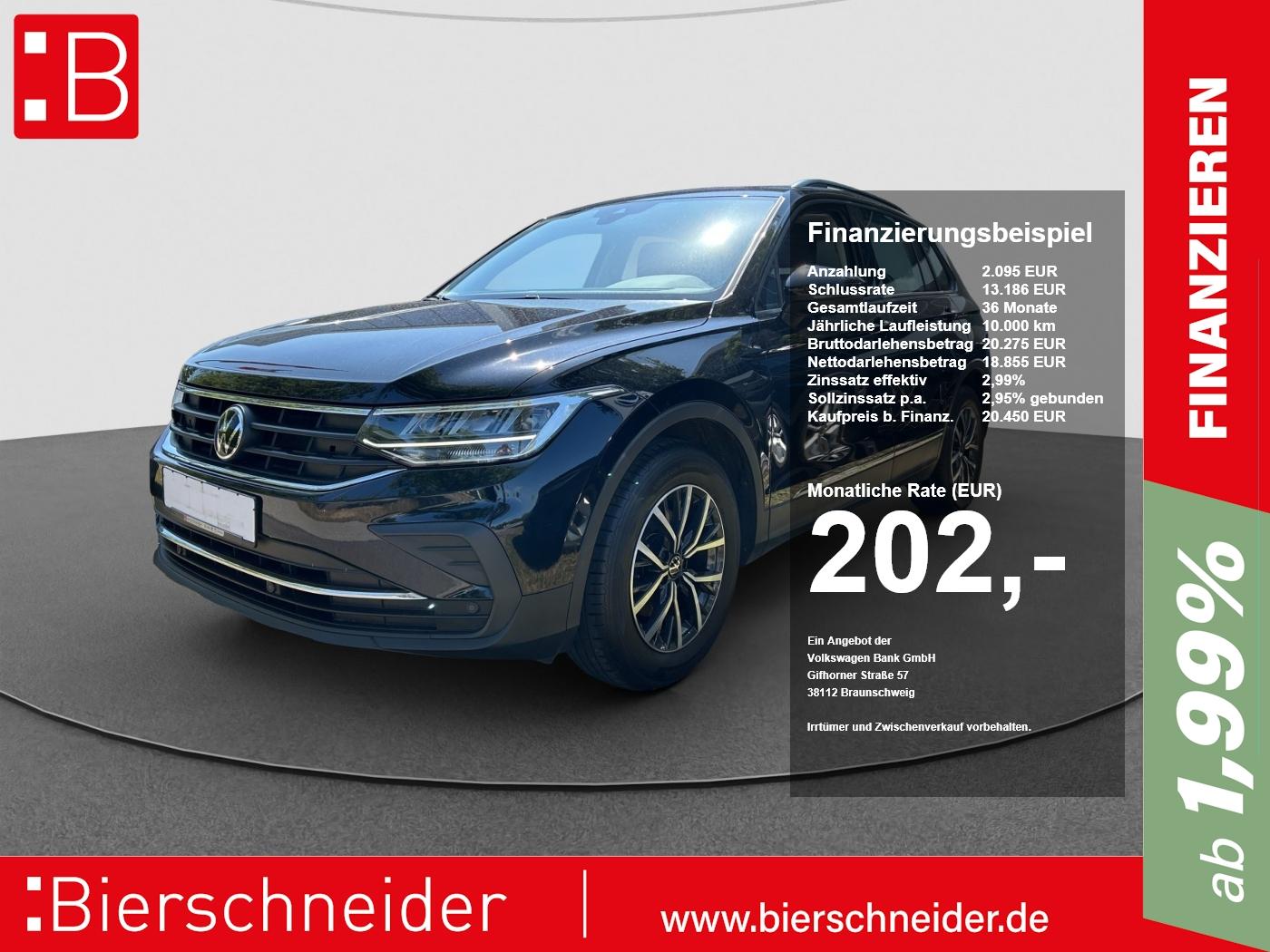 Volkswagen Tiguan 1.5 TSI Life NAVI ACC LED APP SITZHEIZUNG, миниатюра 25