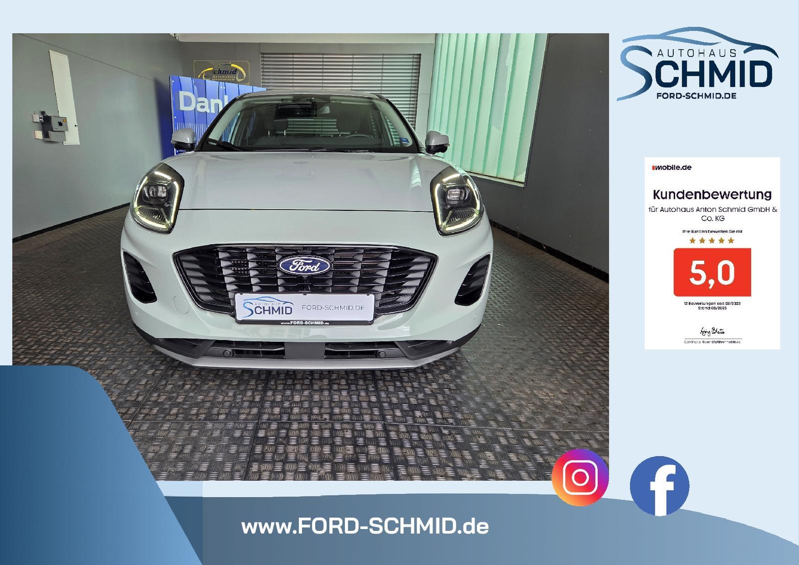 Ford Puma TITANIUM+AUTOMATIK+AHK WINTER PAKET+UVM.