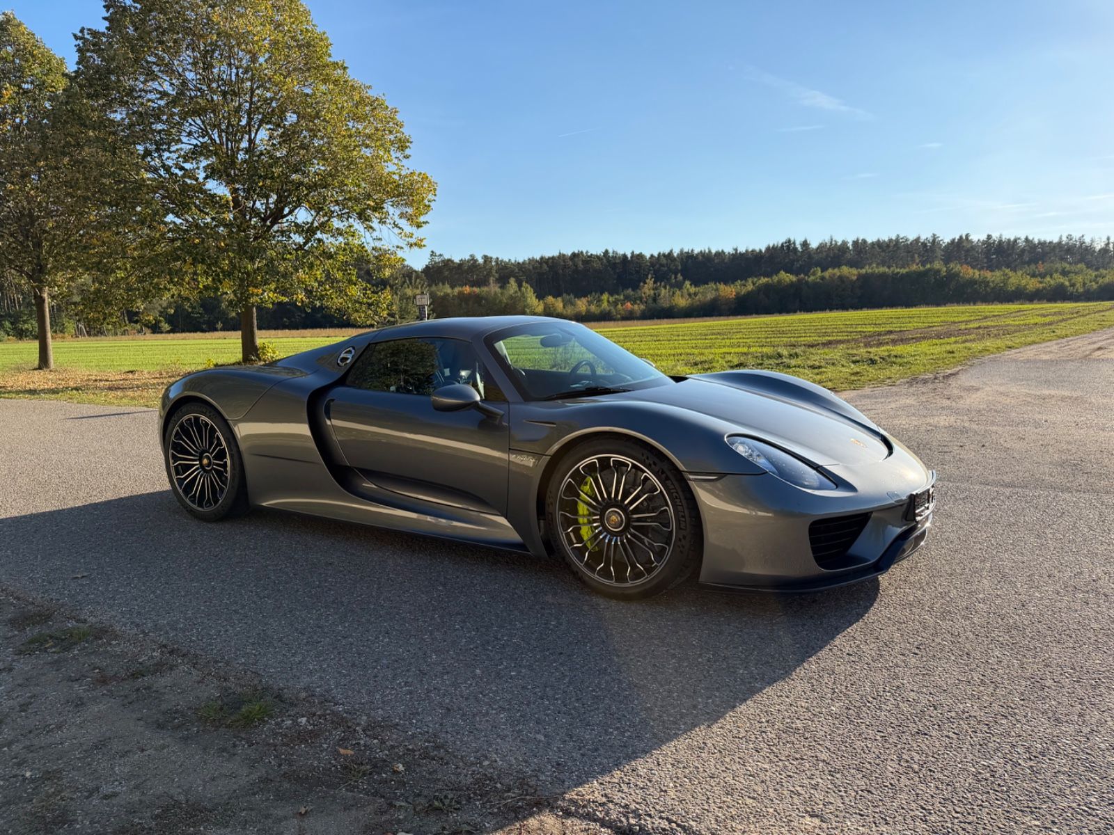 Porsche 918 Spyder METEORGRAU  LIFT 6
