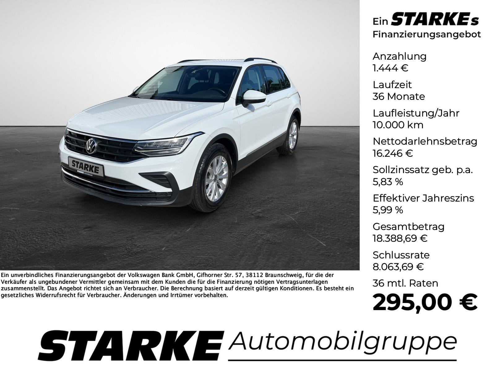 Volkswagen Tiguan 1.5 TSI  LED PDC LM Tempo Klima