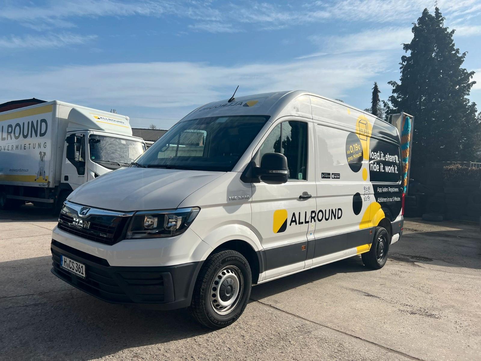 MAN TGE Mittel/Hoch/Klima/Kam/AT