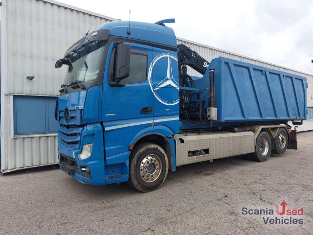 Mercedes-Benz ACTROS 2551 LL  MEILLER RS 21 Abrollkipper ohne