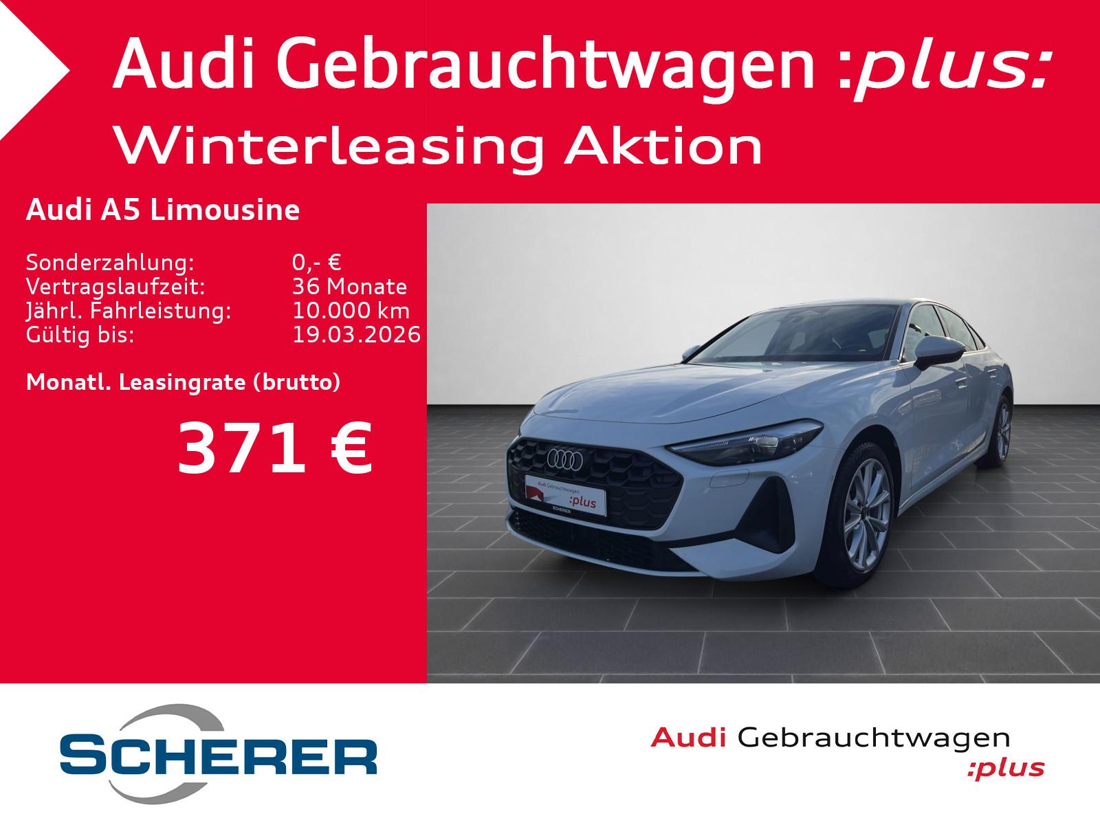 Audi A5 Limousine TFSI quat./S tro. Kamera/ACC/uvm.