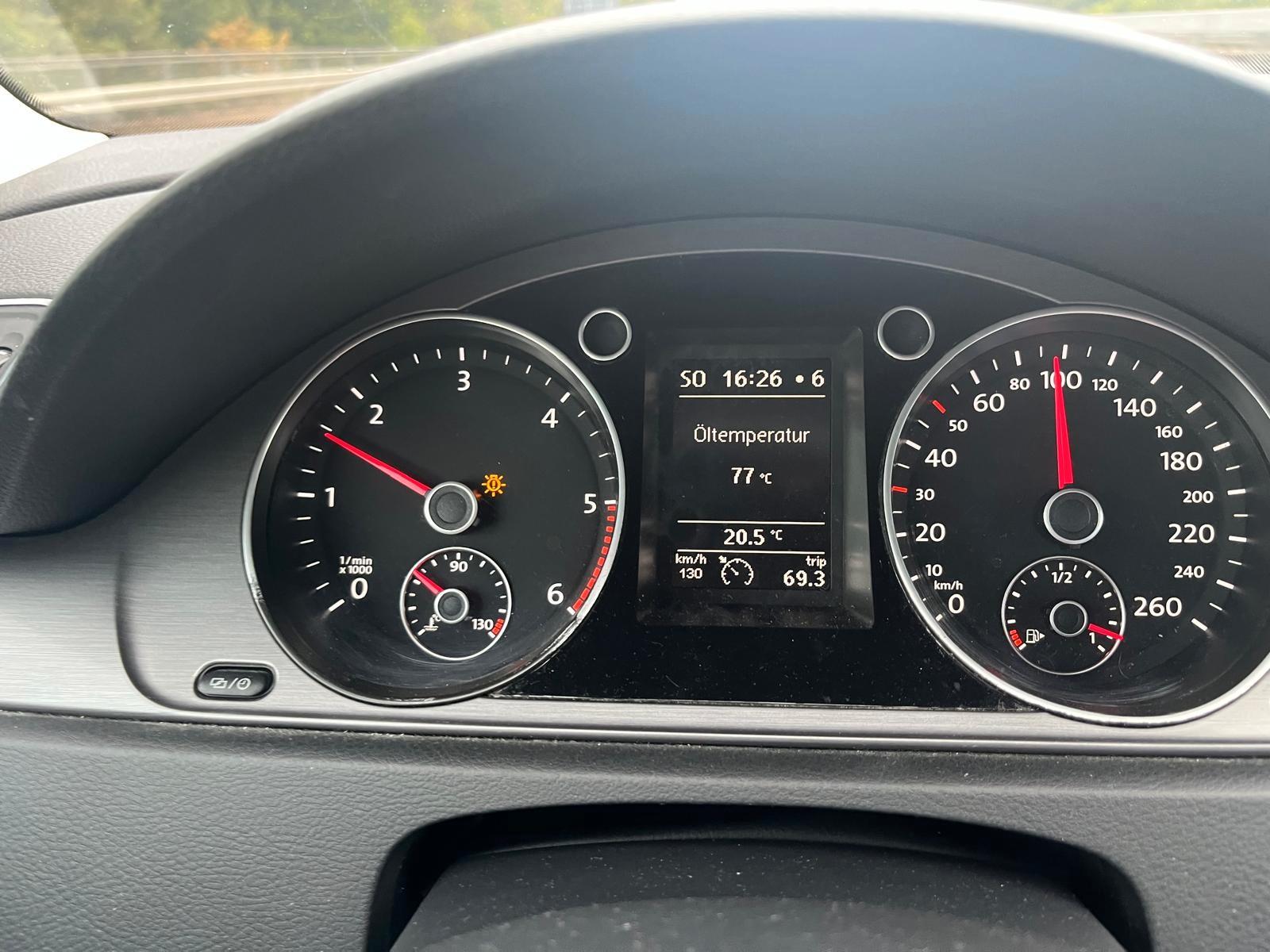 Volkswagen Passat 2007 — engine 1.968 cm³, 140 HP (103kW)