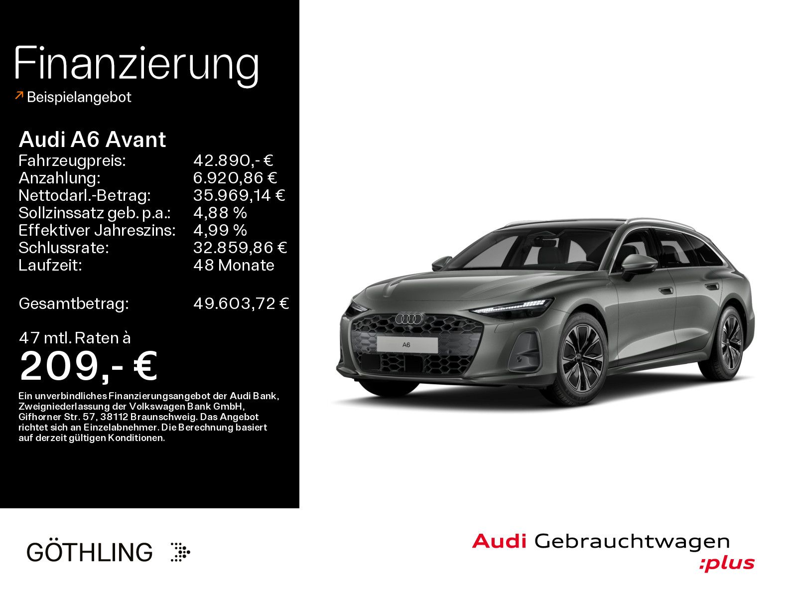Audi A6 Avant 40 TDI S tro*Pano*LED+*Virtual*Navi+*Te