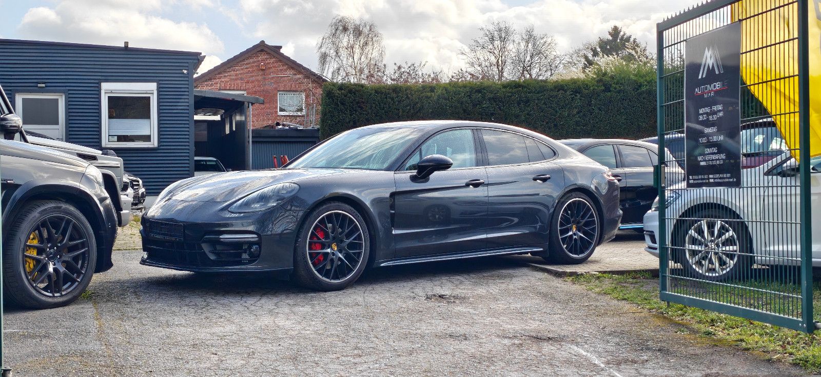 PORSCHE Panamera 4S Klappen#Burm#Ambiente4xMemor#PDLS+