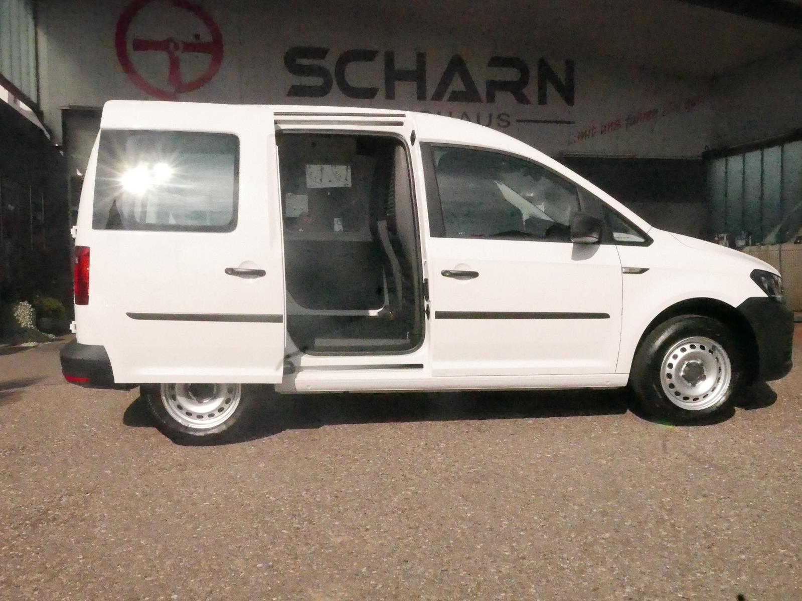 Volkswagen Caddy MWST-Ausweisb. Verglasung.LKW,nur 12900KM!