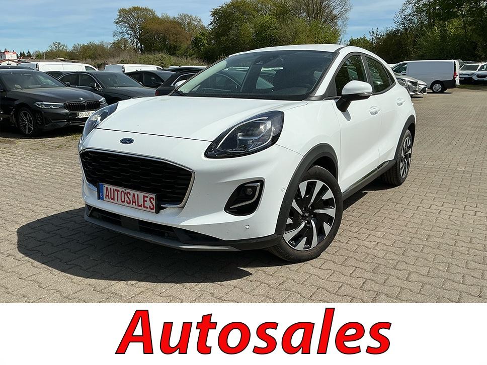 Ford Puma 1.0 mHEV 125 S&S Titanium Navi, Kamera, LED