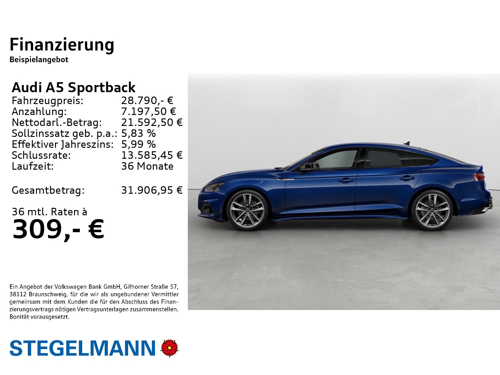 Audi A5 Sportback 35 TDI S-tronic advanced AHK LED N foto 3