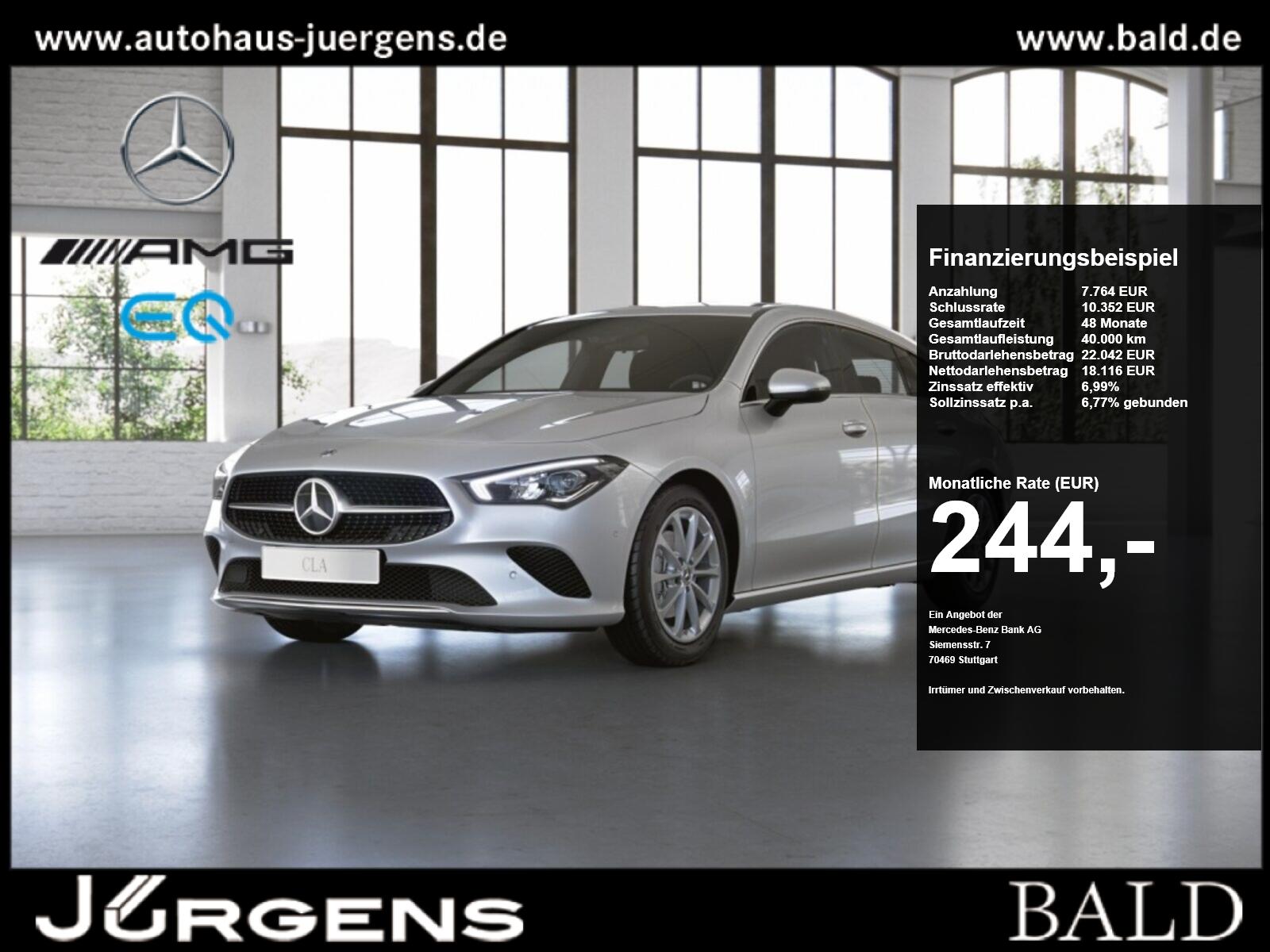 Mercedes-Benz CLA 200 SB Progressive/LED/Kamera/Shz/Tempomat