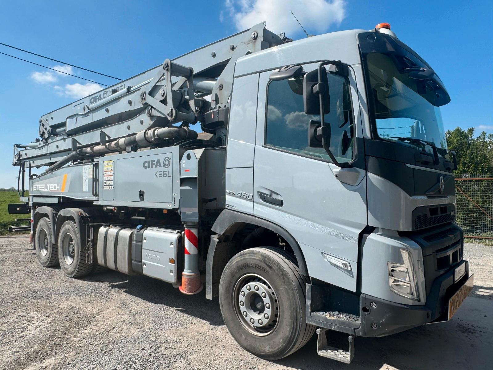 Volvo FM 480, Cifa K36L, Luft/Luft Federung