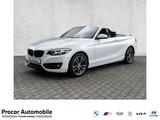 BMW 218d Cabrio Sport Line NAVI LED PDC V+H Klima - BMW 2er Reihe in Düsseldorf
