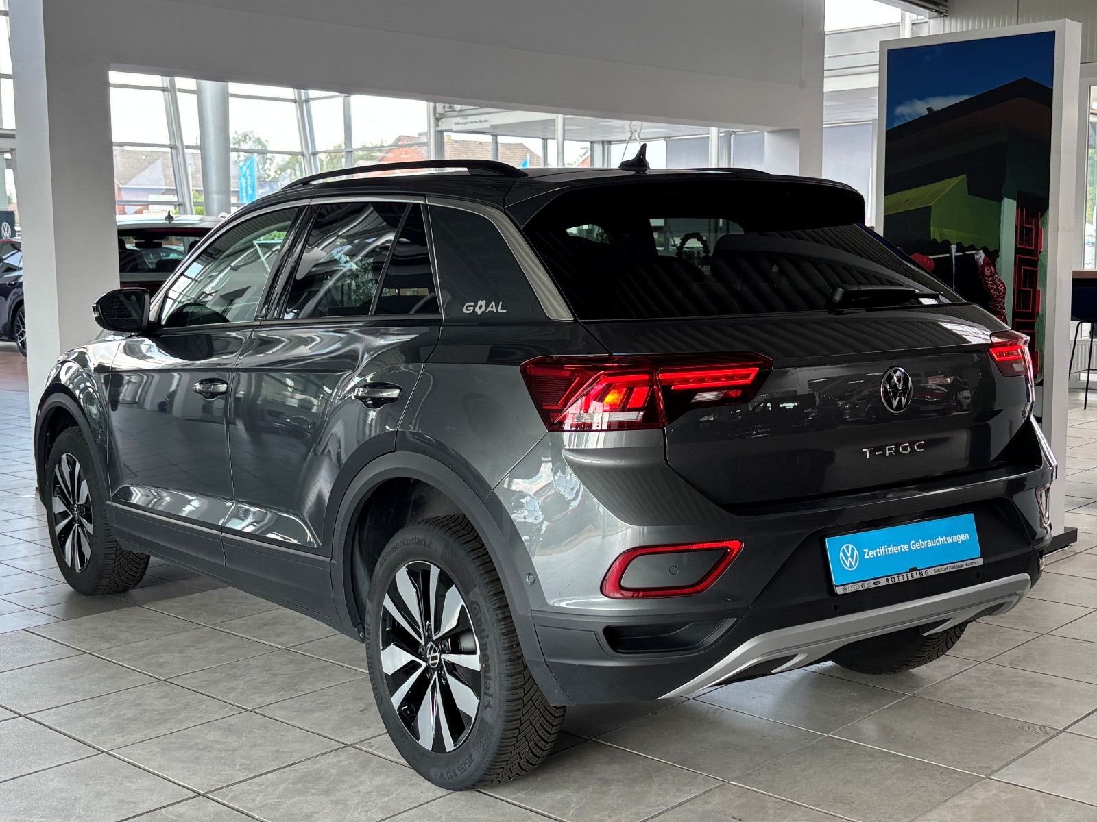 Fahrzeugabbildung Volkswagen T-Roc Goal 1.0 TSI LED+NAV+ACC+APP