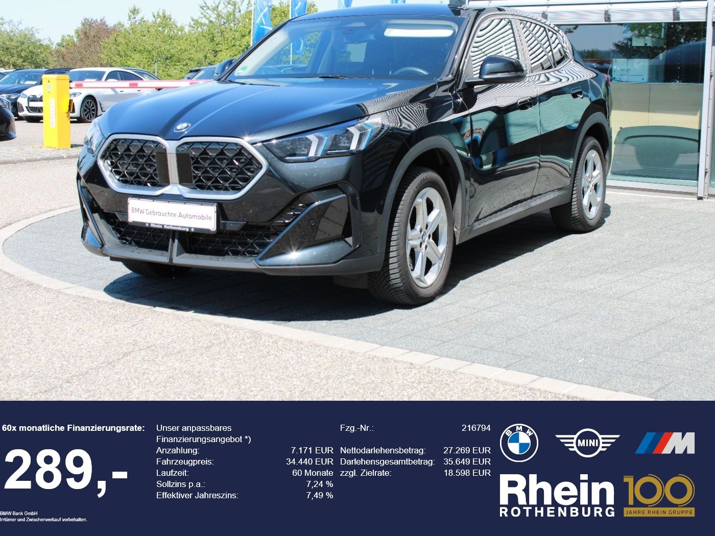 BMW BMW X2 sDrive20i Navi AdLED Harman AHK Kamera Memo