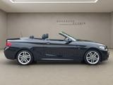 BMW 220d Cabrio Sport-Aut.  M-Sportpaket *1.Hand* - schwarze BMW 220