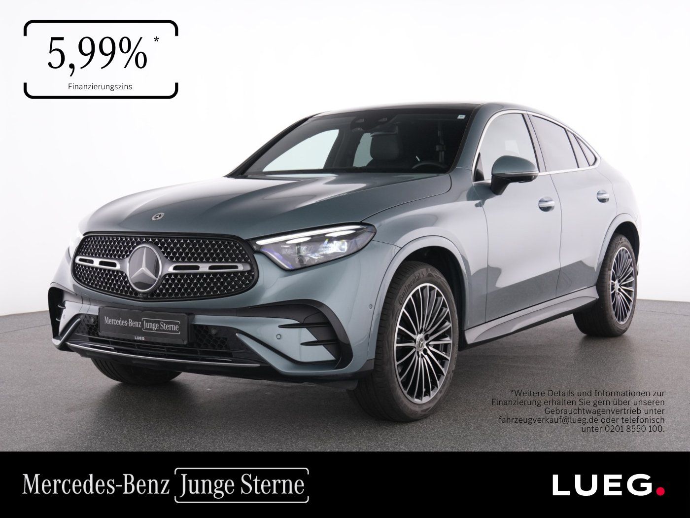 Mercedes-Benz GLC 450 d 4M Coupé AMG Pano DLight Airm HALe 360 foto 1