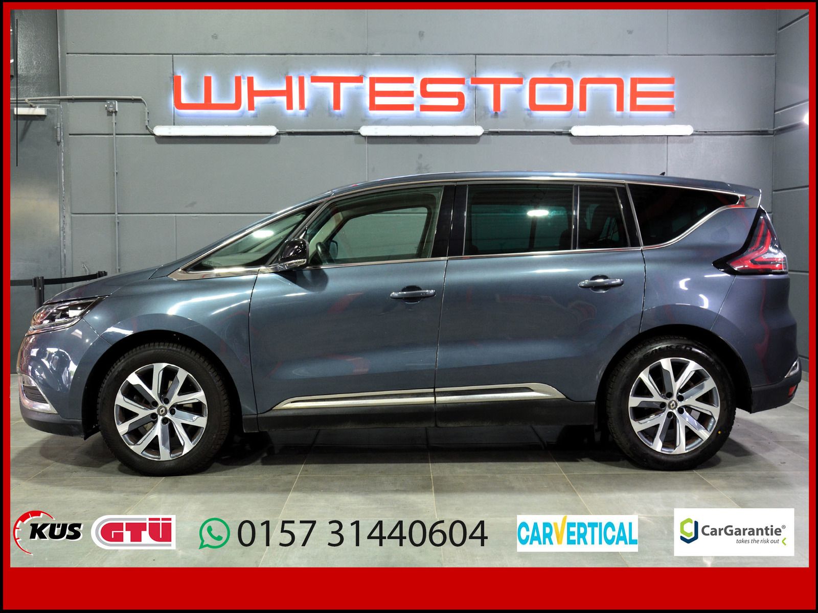 Renault Espace V Aut 7 Sitze Leder HUD AHK Shzg Glasdach