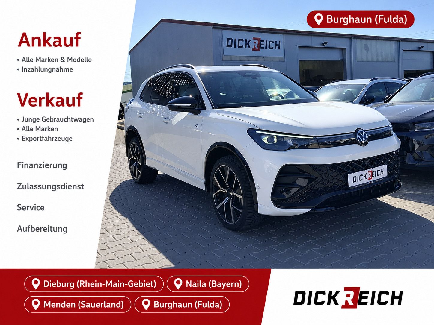 Fahrzeugabbildung Volkswagen Tiguan 2.0 TDI 4M R-Line BLACK*PAN*HK*AHK*MATRIX