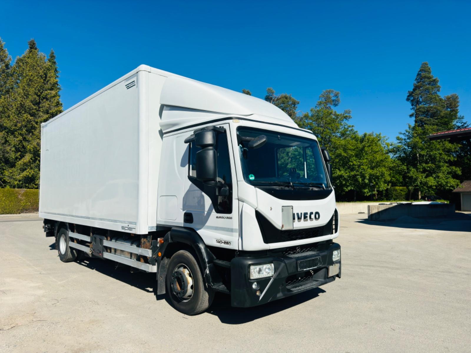 Iveco 140E28 Eurocargo Koffer Mit Schlafkabine Top !!!