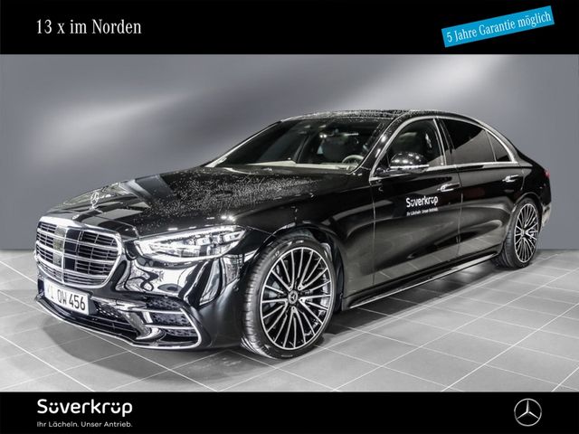 Mercedes-Benz S 500 4M lang BURM STANDH DISTR SPUR PANO 360