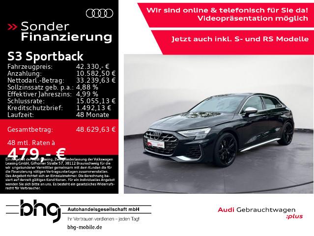 Audi S3 Sportback TFSI  S tronic TFSI quattro LED/Nav