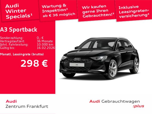 A3 Sportback 30 TFSI advanced  S tronic Navi DAB