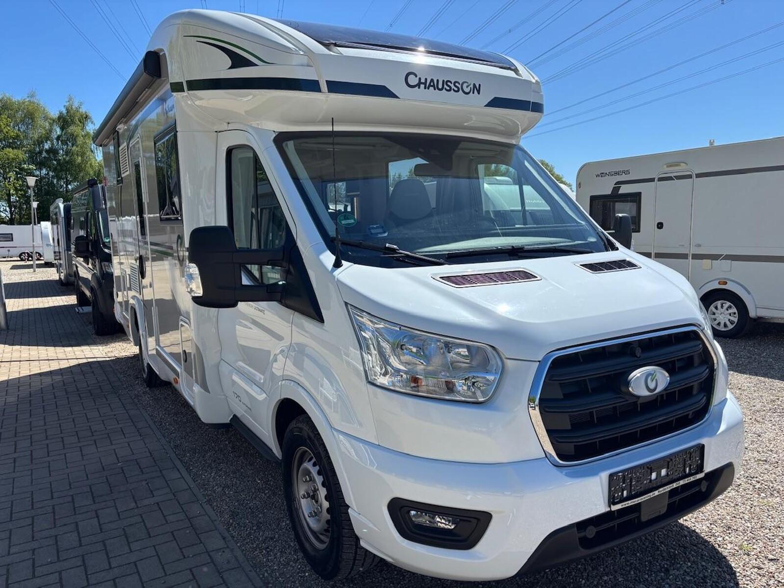 Chausson Teilintegriert Titanium Line 640 SAT TV KLIMA 
