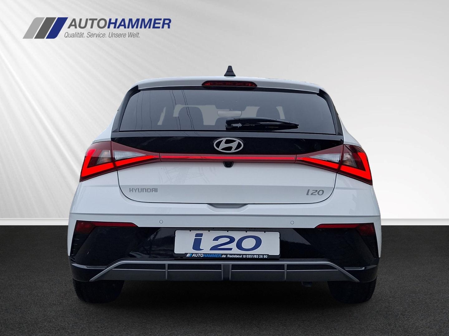 Hyundai i20 1.0T DCT BLACKLINE LED SHZ LHZ Navi Bose, миниатюра 3