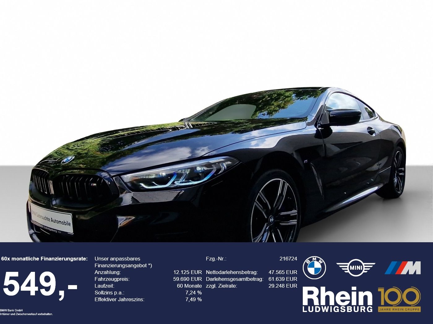 BMW M850i xDrive Navi.Laser.360°.