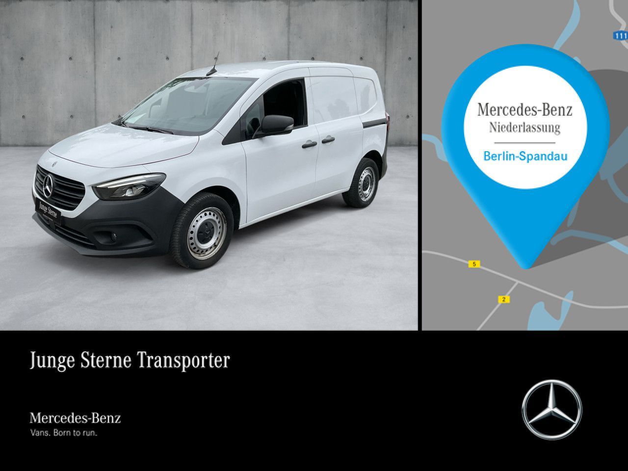 MERCEDES-BENZ Citan 110 KA Klima+MBUX+PTS+Kamera+Tempo+DAB