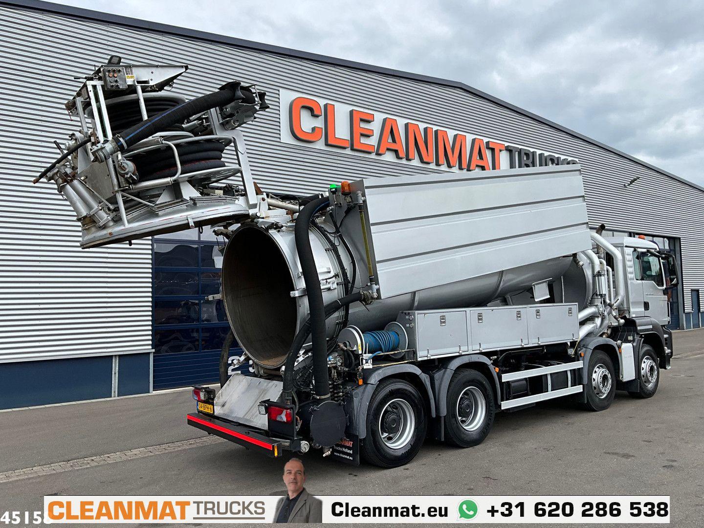 MAN TGS 41.440 8x4 Euro 6 Wicom Combi Just 85.658 km
