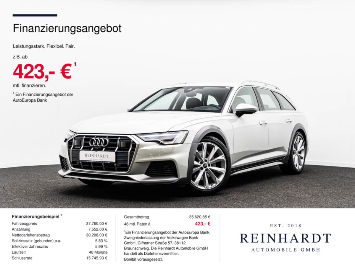 Audi A6 ALLROAD 50TDi Q MATRIX ACC HuD 360° AHK NACHT foto 1