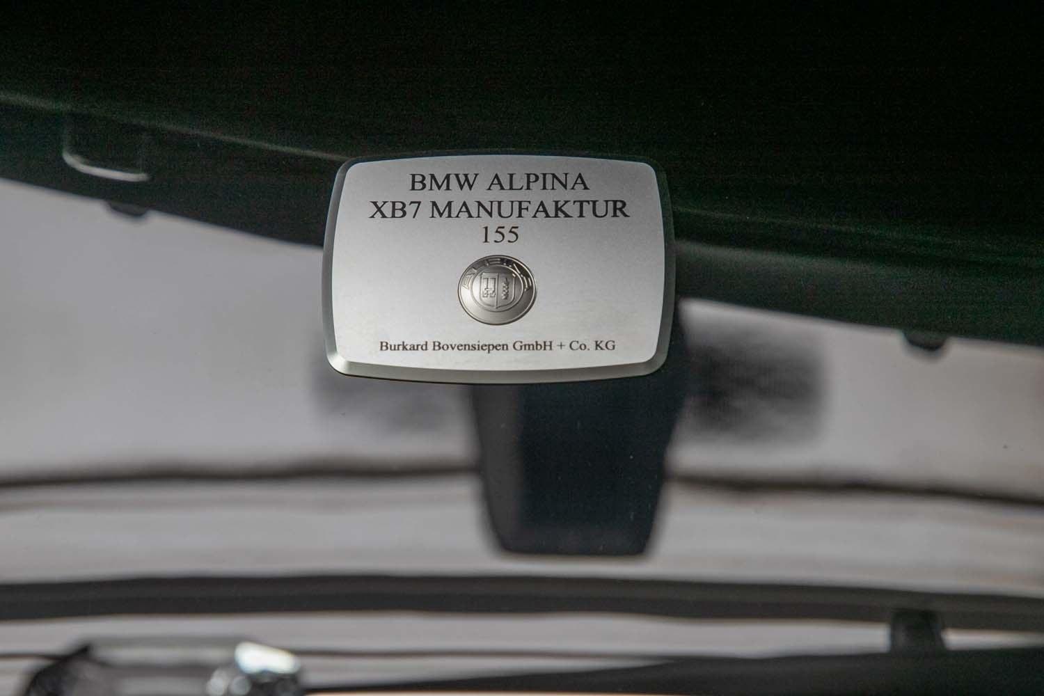 ALPINA XB7 Allrad HUD AHK Pano B&W